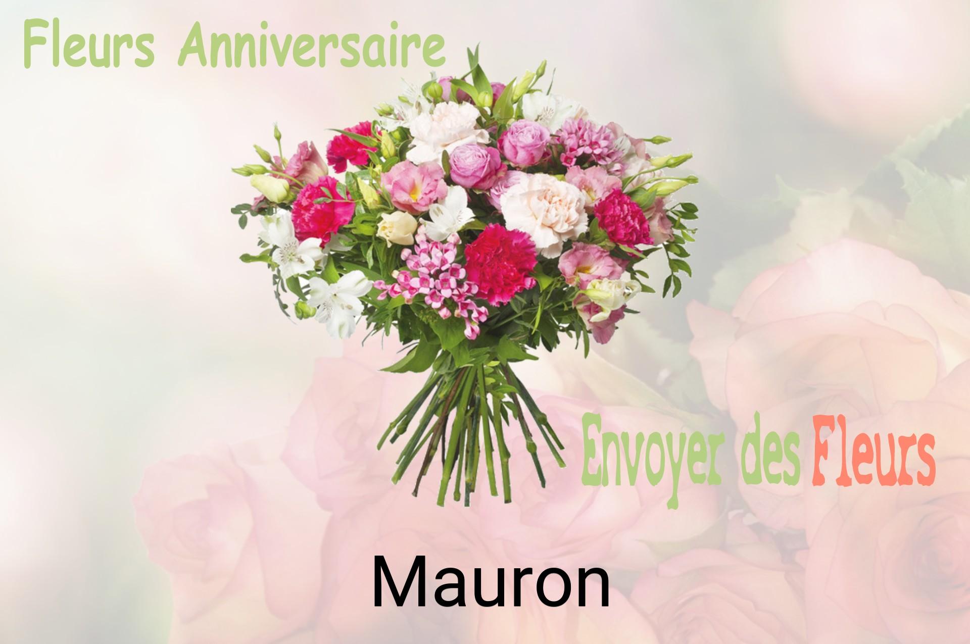 Bouquet de fleurs d’anniversaire livré à Mauron